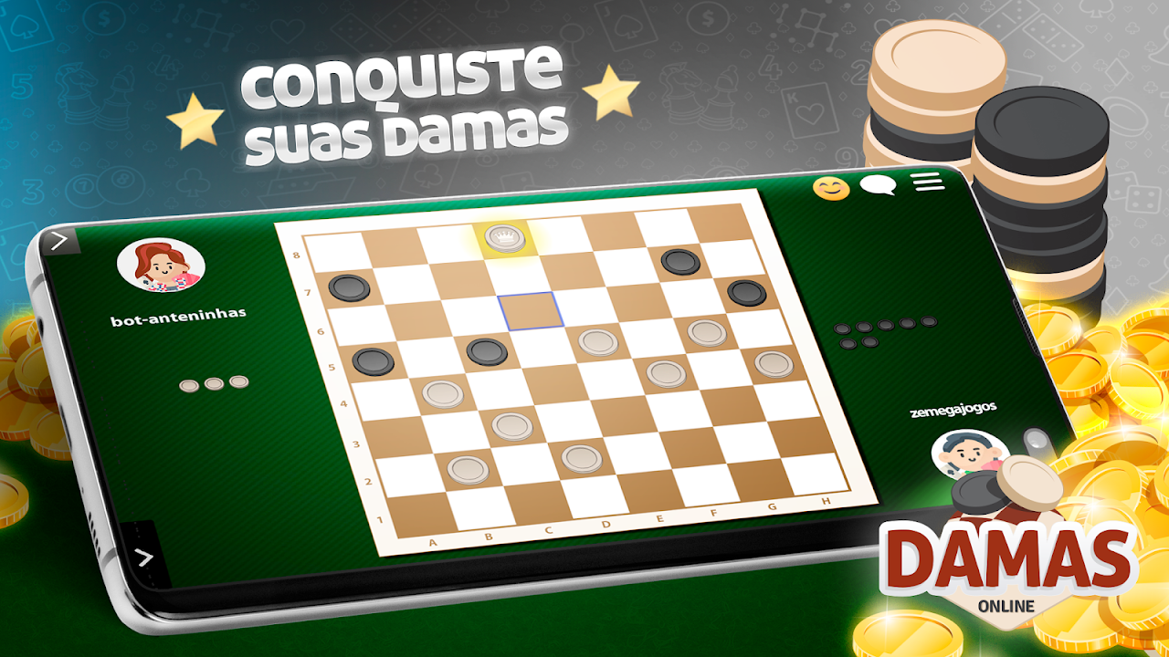 Jogos de Tabuleiro Online - Dominó, Xadrez, Damas - 适用于Android
